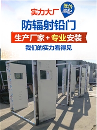 防护铅门湖北平开铅门厂家