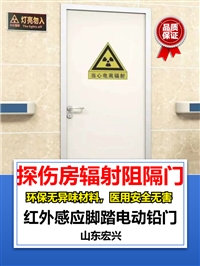 铅板铅门内蒙古双开铅门价格