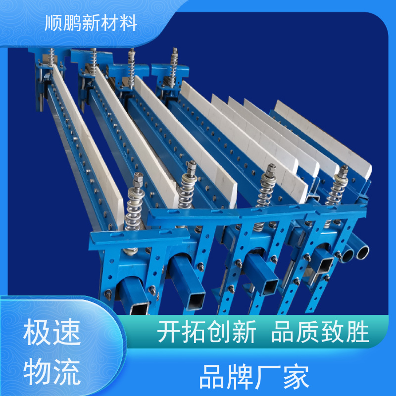  弹簧加压陶瓷耐 清料干净 杜绝皮带粘料撒料 替代聚氨酯 耐磨提升数倍