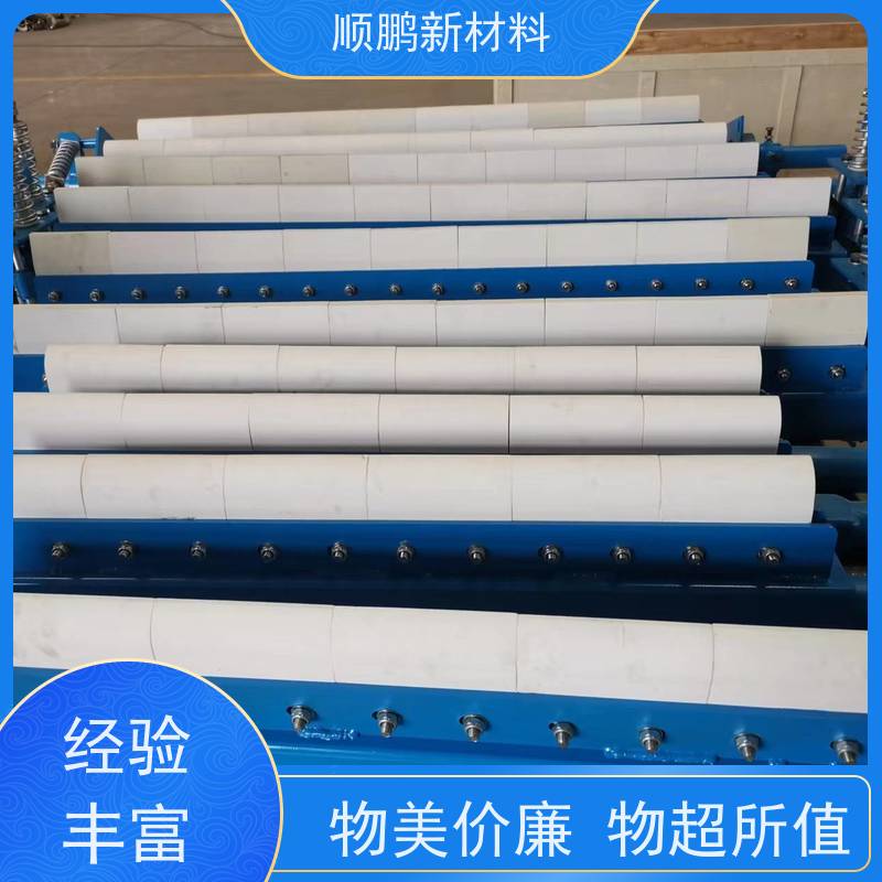  皮带机陶瓷刮刀 烤漆碳钢支架 防锈抗腐蚀 替代聚氨酯 耐磨提升数倍