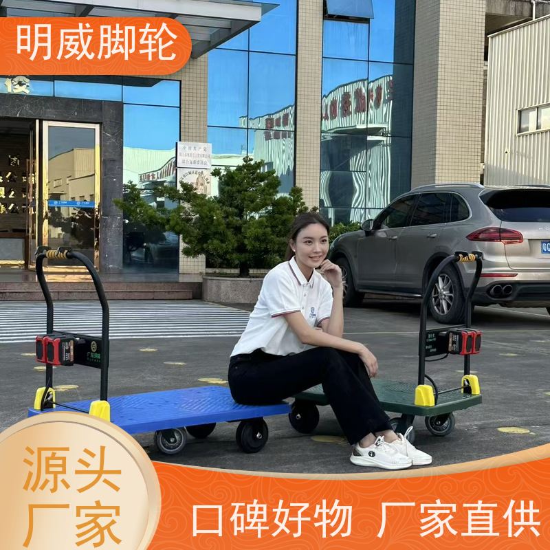 明威 105X65CM 电动搬运平板手推车 省力方便 订制