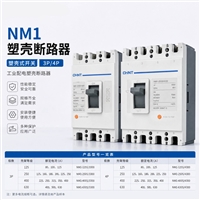NM1 塑壳断路器 塑壳式开关 3P4P 工业配电塑壳断路器厂家
