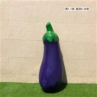 仿真玻璃钢蔬菜雕塑 大型南瓜青椒雕塑摆件
