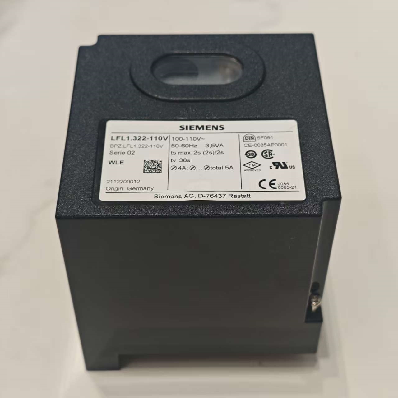 燃烧器控制器西门子程控器点火控制盒LFL1.322