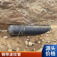 排水管 hdpe钢带波纹管