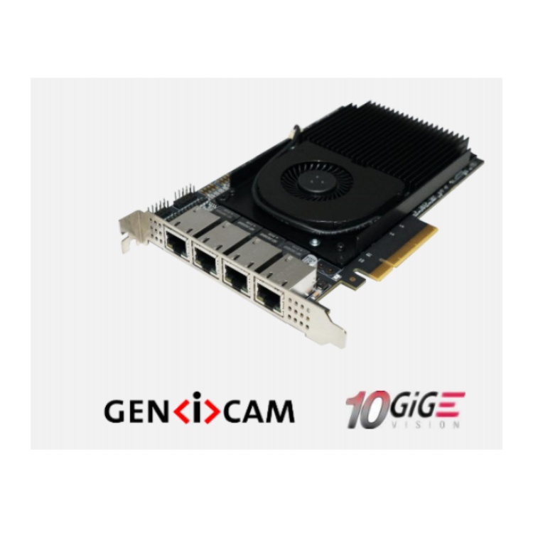 MV-GT1004 海康四电口万兆工业相机图像采集卡 板载内存2GB