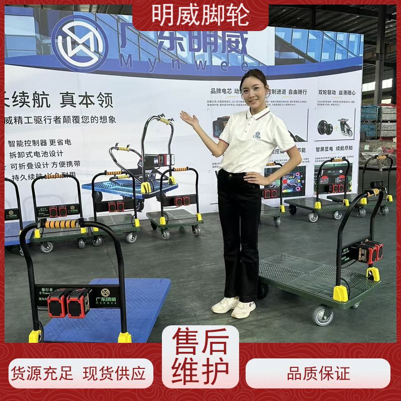 明威mw 105X65CM 电动搬运平板手推车 多功能使用 定做