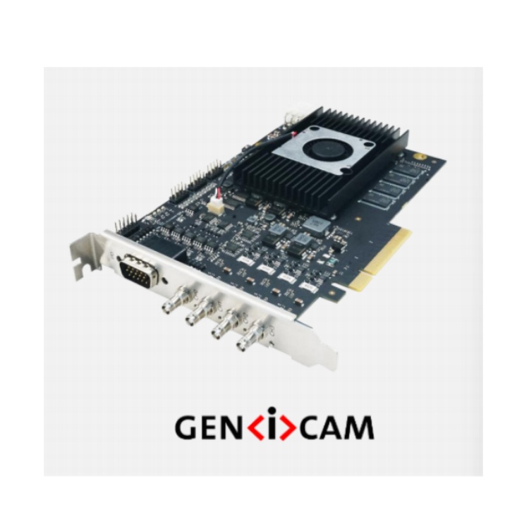 MV-GY1004 海康4口工业相机CXP-12图像采集卡V2.0 板载内存4GB
