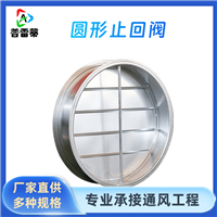 圆形止回阀的安装方式
