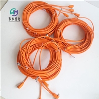 力士乐传感器插头线缆PLUG-IN CONNECTOR 4P M12 ABGEWINKELT 5M