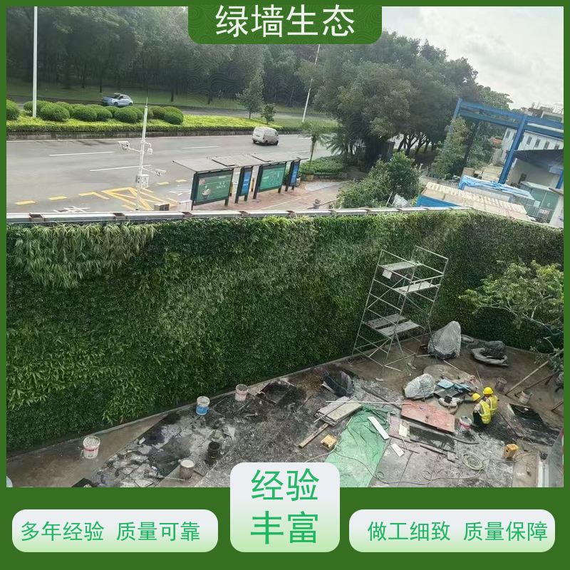 绿墙生态 人.造草皮款楼顶露台简约化景观装饰墙 仿真绿化工程