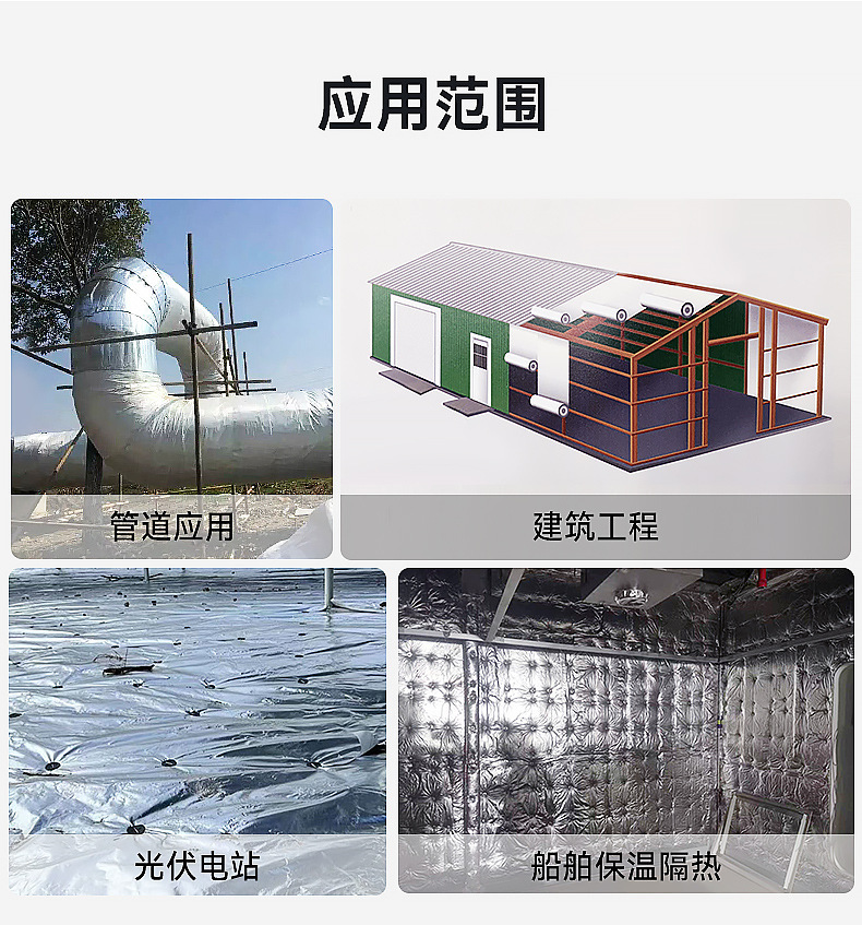 柔性隔声隔热罩 工业管道机组降噪隔热包覆罩 支持尺寸定做