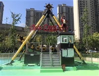 中原大型游乐设备制造基地，海盗船实体生产厂家