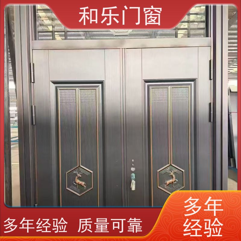 和乐门业 定制  耐用 安防性能高  工程工业门 外形美观
