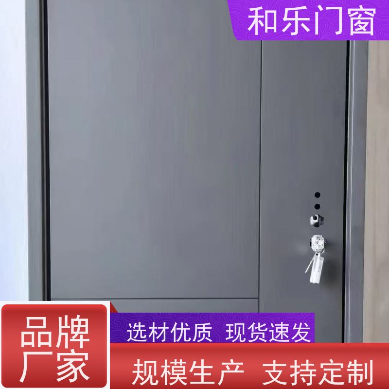 和乐门业 定制  耐用 安防性能高  防盗门 厂