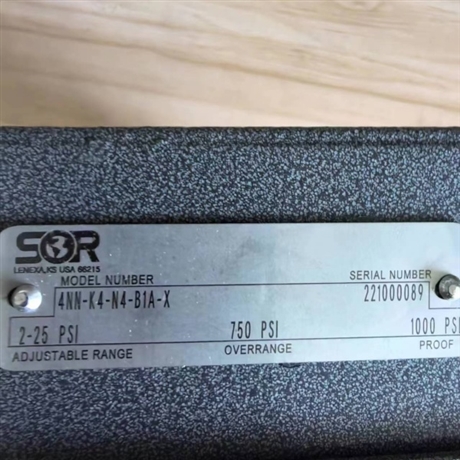 SOR索尔压力开关52LC-KK117-M4-C2A防爆型