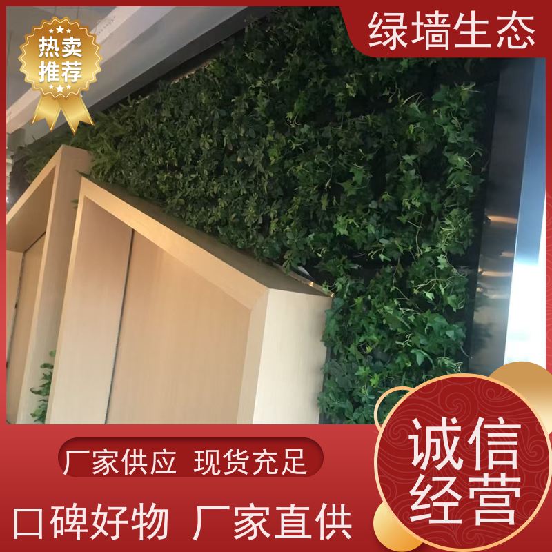 绿墙生态 壁挂式安装客厅墙面简易布景装饰墙板 仿真绿植大白墙