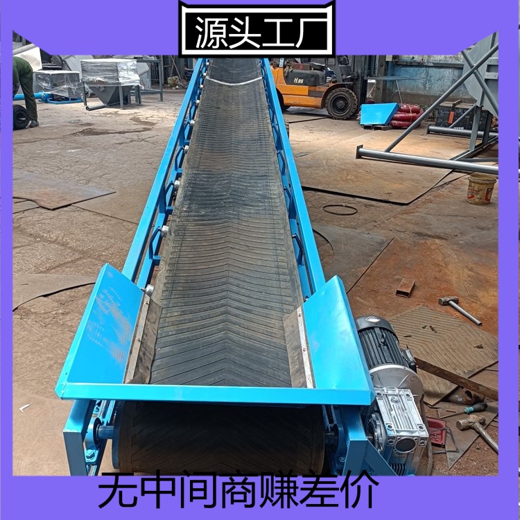 电动升降皮带装卸车输送机 粮食码垛进仓皮带机 沙土上料传送带