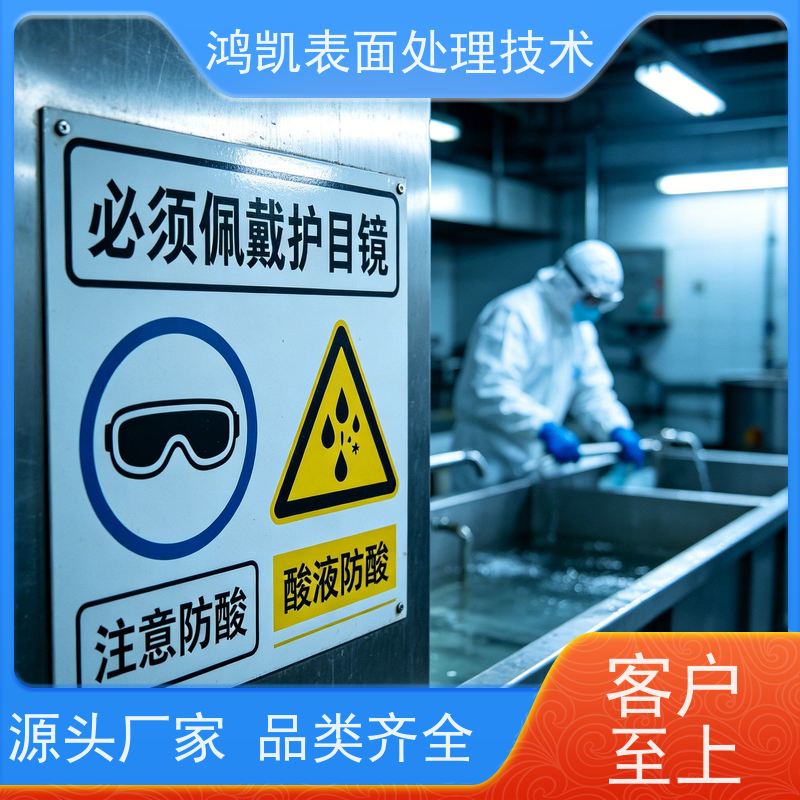 鸿凯 工业级酸性脱脂剂 快速乳化重油污 金属电镀前处理优选