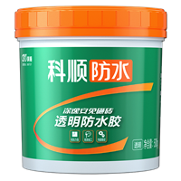 科顺T-306涂逸安免砸砖透明防水胶 高粘接力耐候抗黄变厨卫阳台补漏20kg桶装