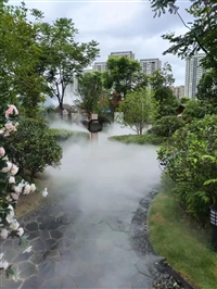 山西人造雾设备 工地除尘 变频自动降尘