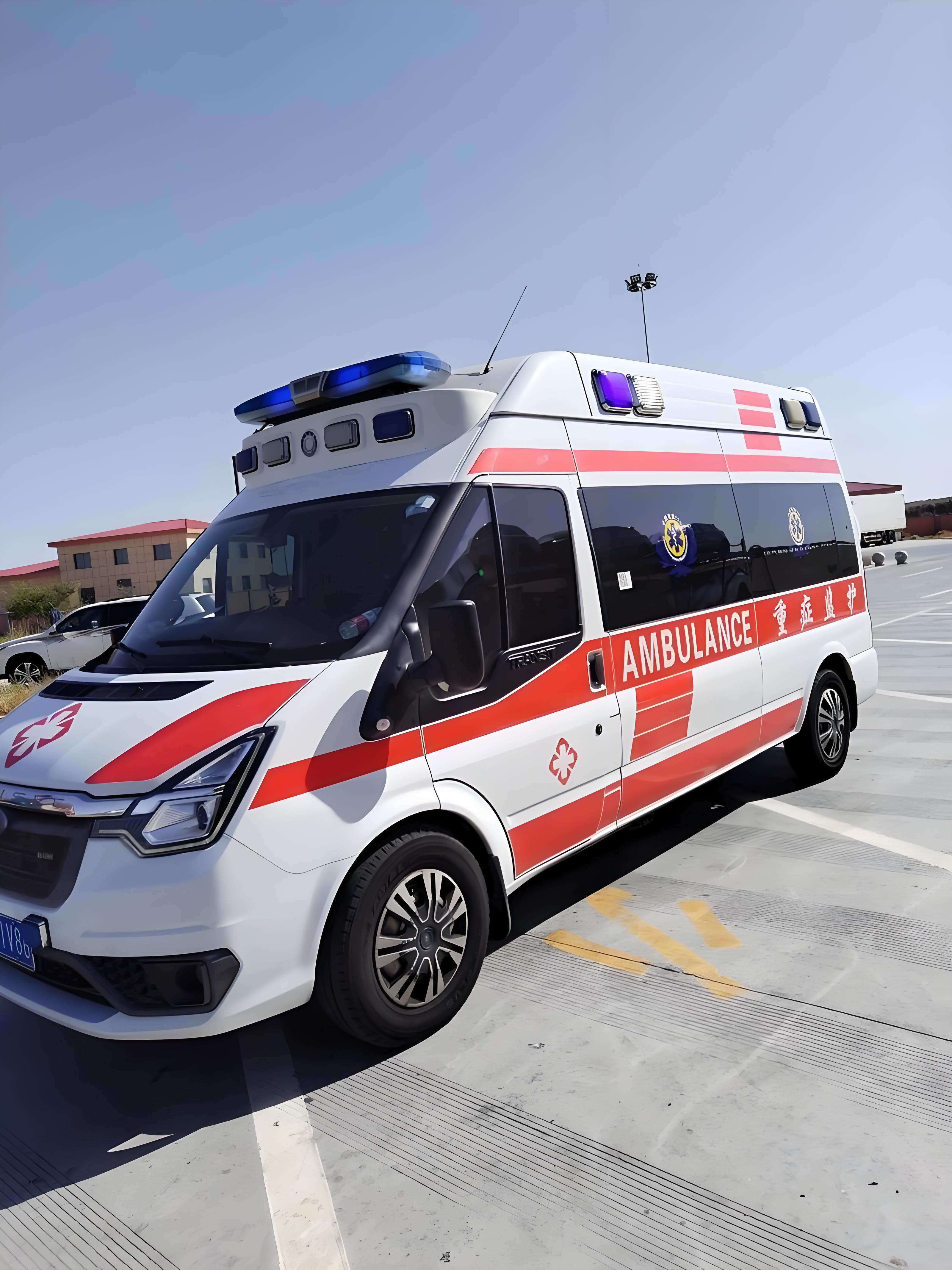 合肥监护型转运车-救护车出租 车型设备齐全