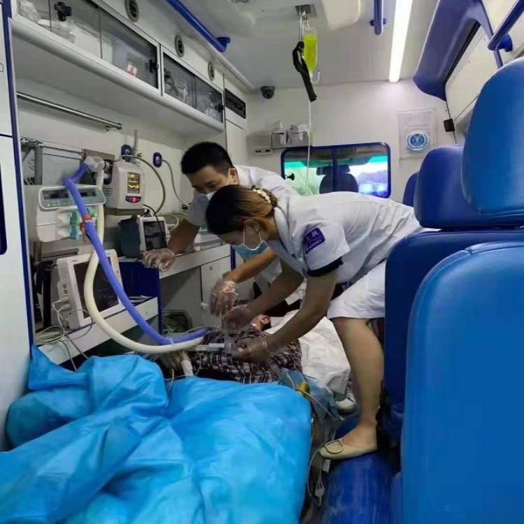 南通病人返乡-气管切开患者转运 移动ICU