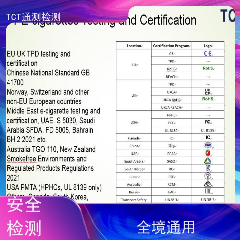 深圳市通测检测技术有限公司 EU-CEG备案 tpd测试 周期短 告别海关扣货