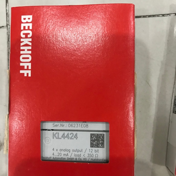 全新beckhoff倍福端子模块EL6752技术数据