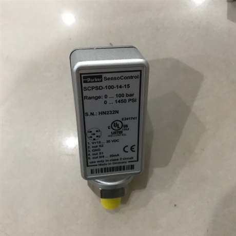 新款SCP03-400-24-06有货parker压力传感器