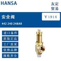 欧洲进口 HANSA 442 240 24BAR 安全阀