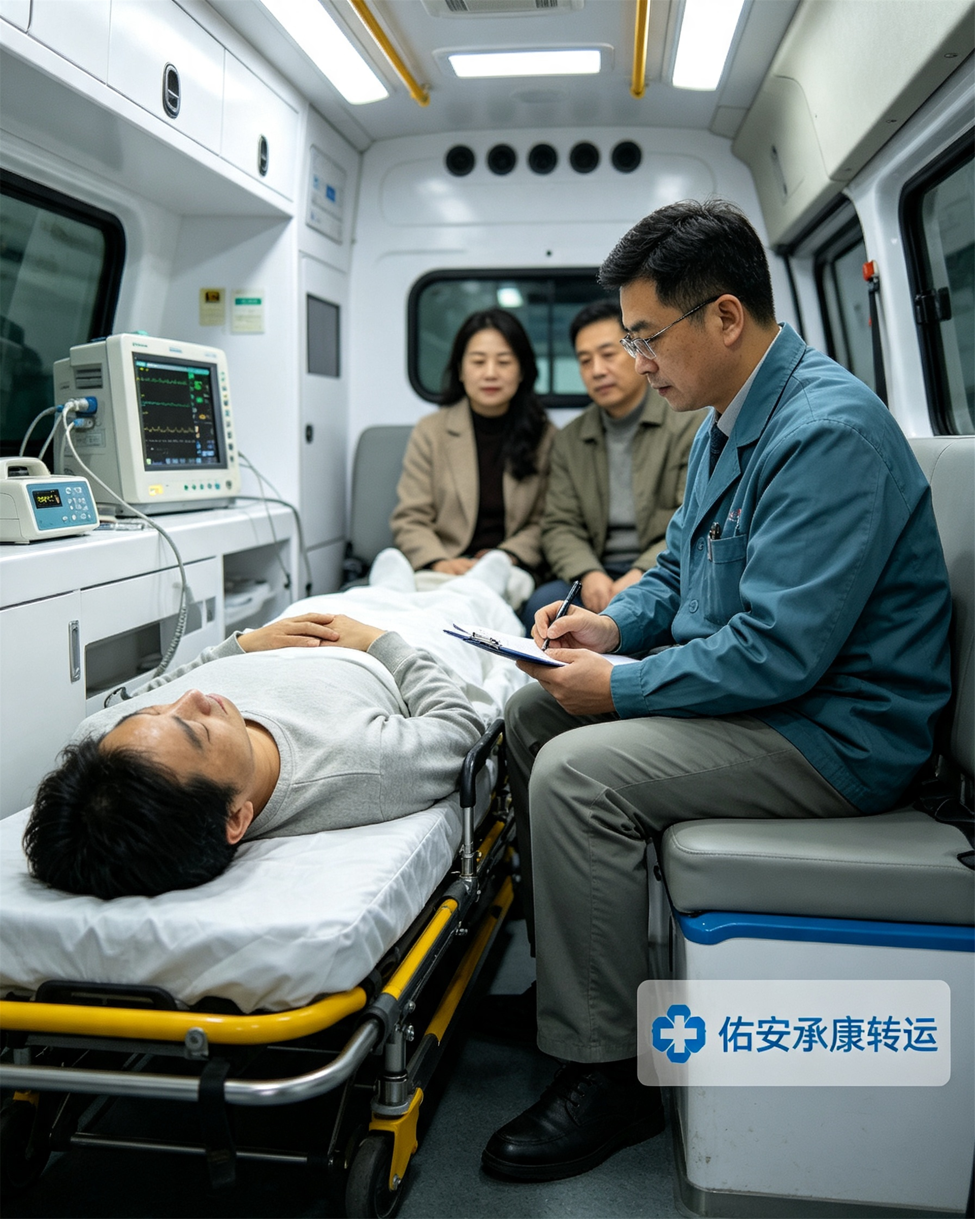 上海跨省救护车-返乡护送 标准化流程