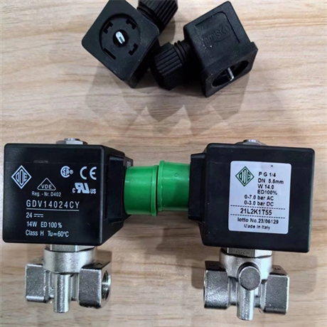 意大利ODE不锈钢电磁阀21W6ZB400