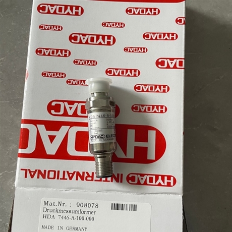 材质HYDAC贺德克压力变送器HPT 1746-A-0016-000特点