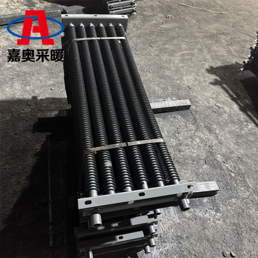 工厂车间用2寸管翅片管暖气片  蒸汽型翅片管暖气片加工定制