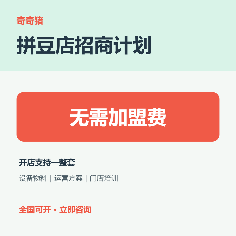 拼豆馆有加盟店吗 推荐奇奇猪拼豆