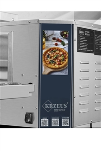 宙斯履带式比萨烤箱KRZEUS链式烤炉电力披萨炉燃气烤炉