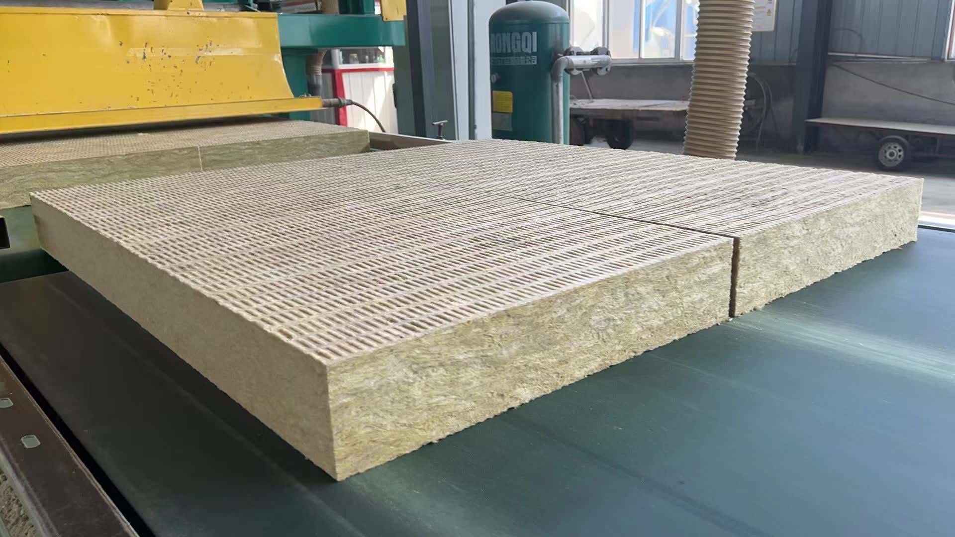 外墙防火岩棉板 A级不燃保温隔热 建筑幕墙屋面专用高密度岩棉板