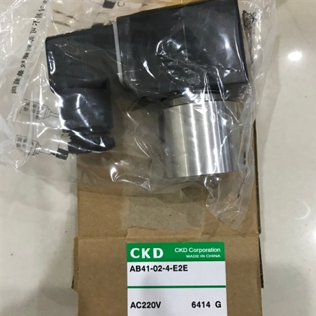 CKD喜开理电磁阀AB41-02-4-E2E-AC220V参考图