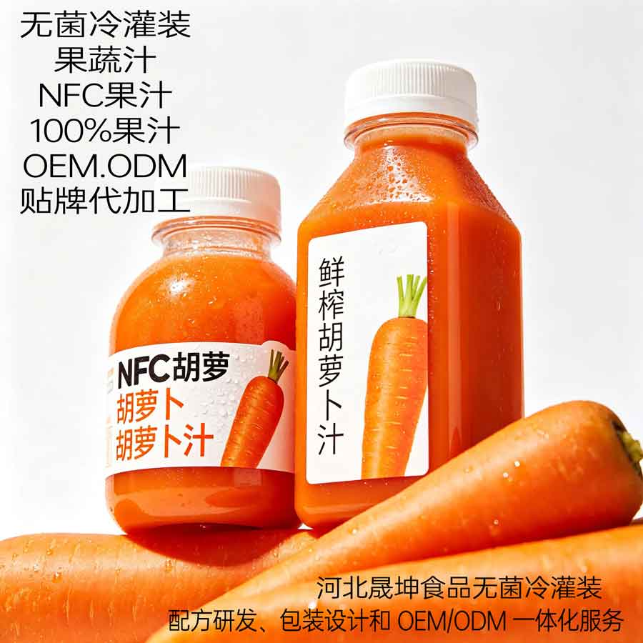 胡萝卜汁代加工