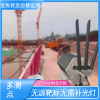 危房裂缝沉降倾斜 安锐科技光电挠度仪 双轴位移 实时在线监测