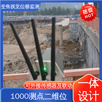 全天候测量 危房结构安全 机器视觉位移监测设备