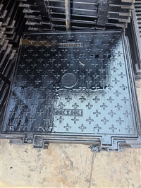 D400级球墨铸铁方井盖700*700市政道路工业园区重载承重