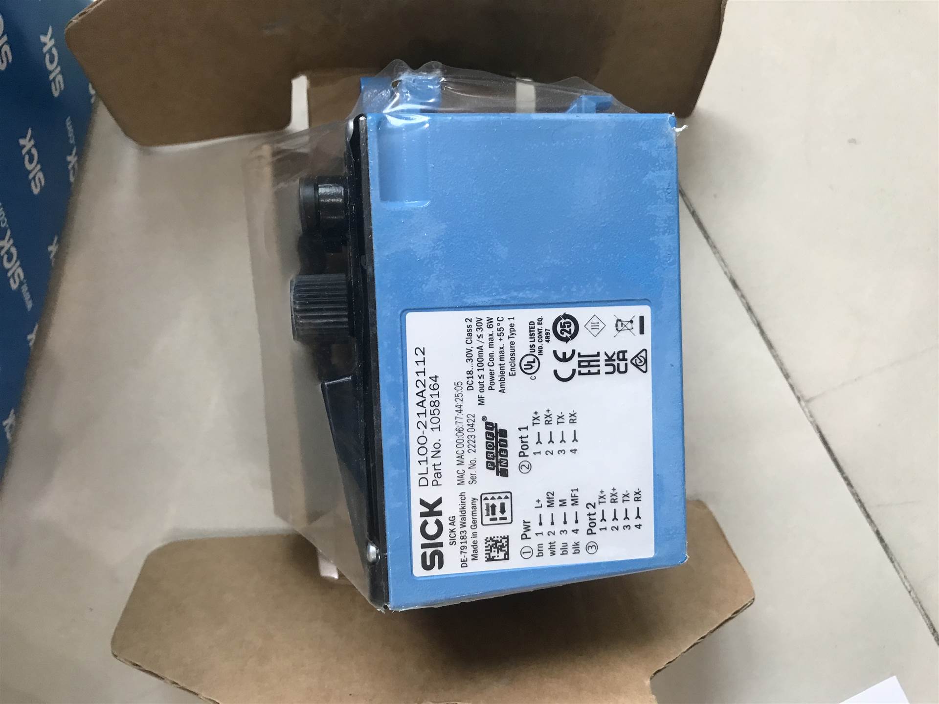施克SICK色标传感器KTM-MN31181P使用详情