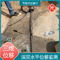 安锐测控 土体内部位移 基坑支护健康监测 节段式柔性测斜仪