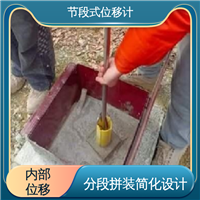安锐测控 地铁地基预警监测 提拉式测斜仪分段 三维土体位移