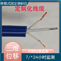 三维土体位移 串联式固定测斜仪 隧道结构收敛监测 7*24小时测量