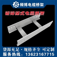 频博镀锌梯式电缆桥架  电力工程走线槽定制