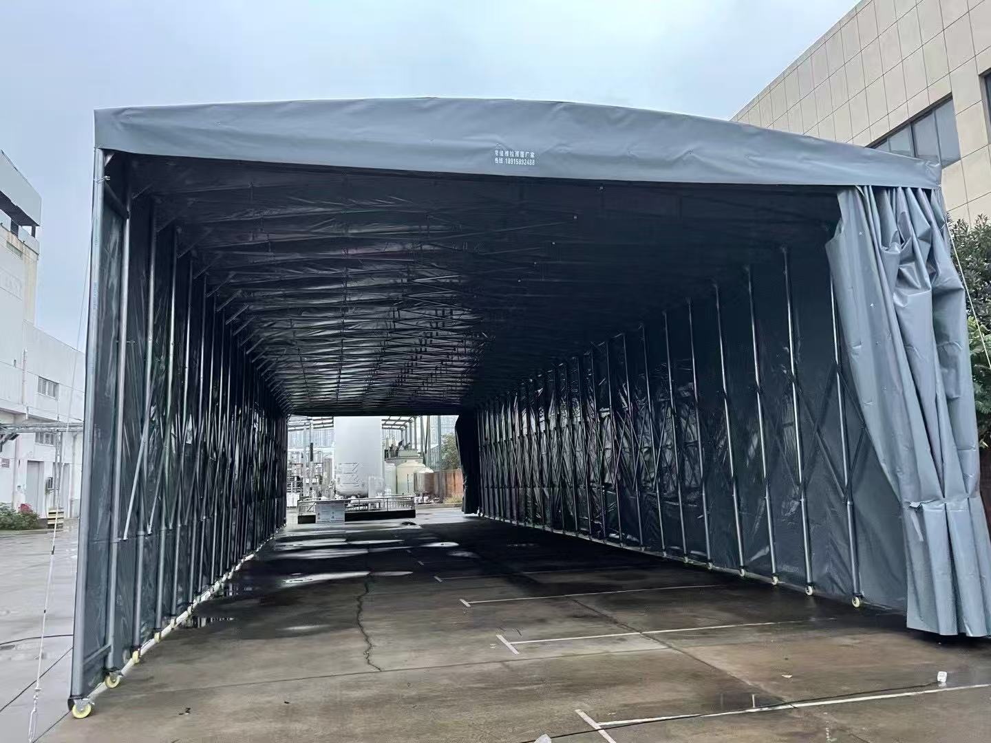  推拉雨棚 遮阳篷 折叠帐篷 一个平方价格