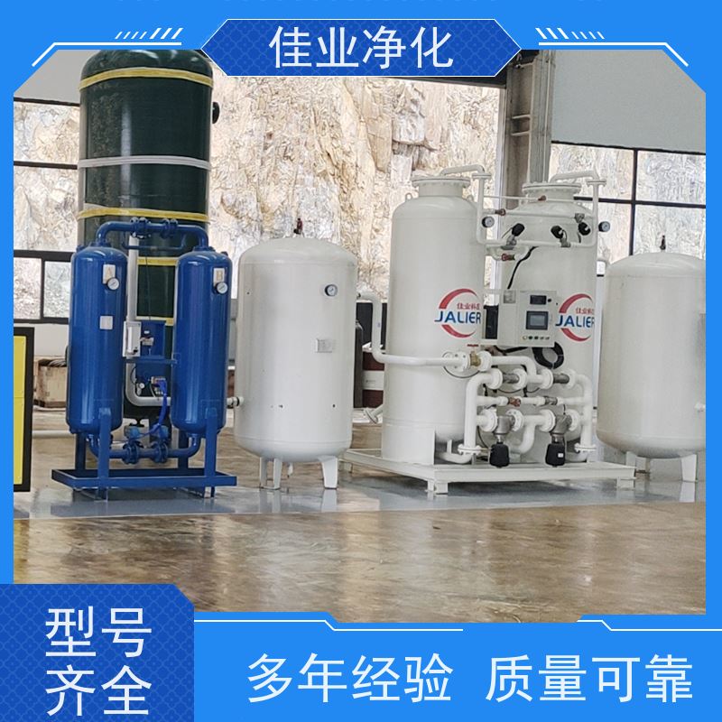 佳业净化 箱体式塔式 制氮装置 高压空压脱氧 工厂